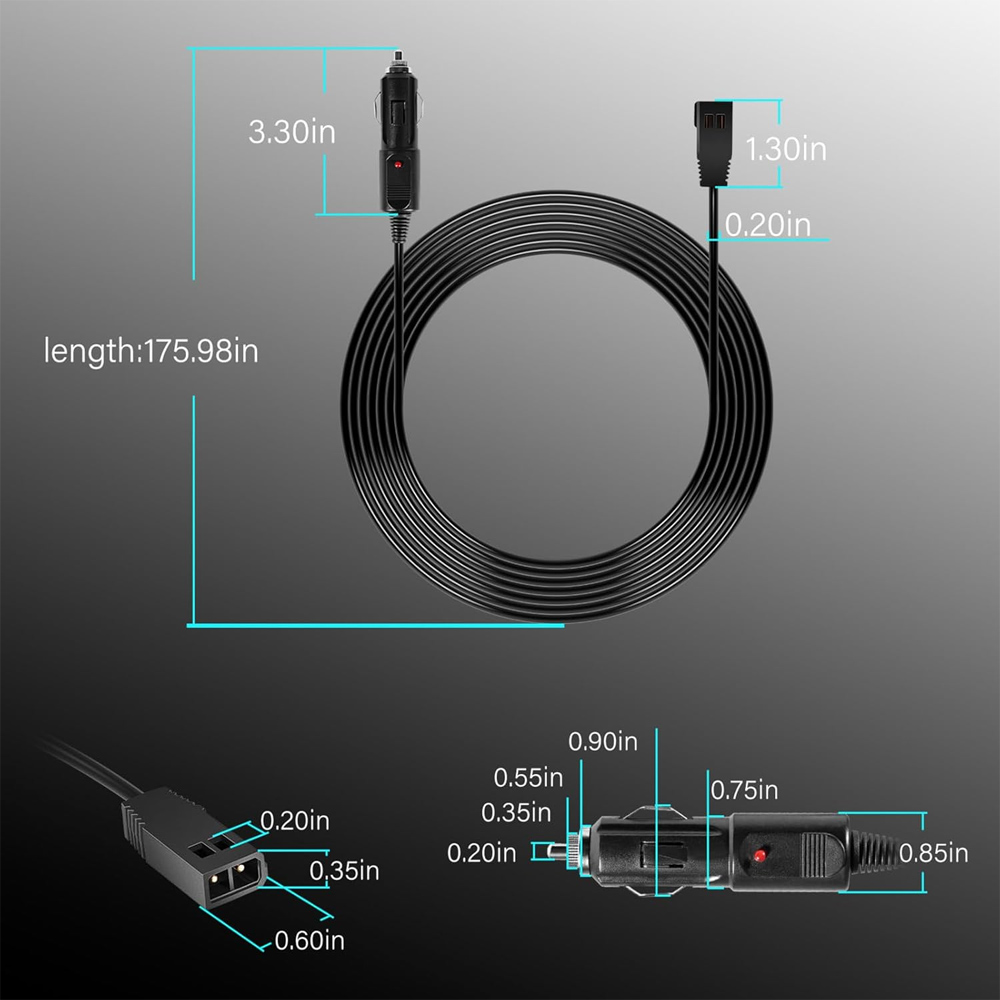 Cabo de alimentação 12V DC 720 - Fish Finder Charger avaliação e preço