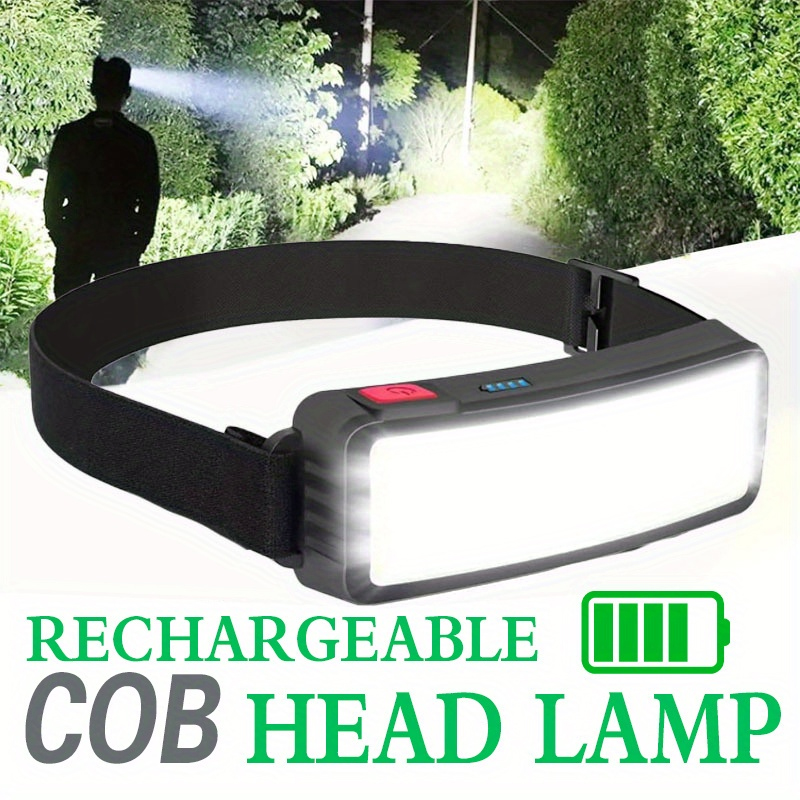 Poderoso cob led farol tipo-c  - Fish Finder Battery avaliação e preço